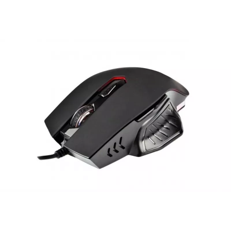 Rebeltec czerwony Dragon - mysz optyczna - 6 przycisków - przewodowa - USB