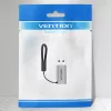 Adapter Vention USB 3.0 Męski na USB-C Żeński Szary Stop Aluminium