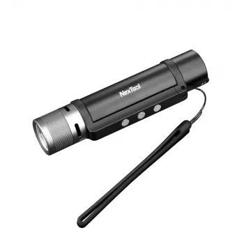 Mini latarka Nextool NE20170 — 1000 lm, 2600 mAh Li-Ion, USB-C powerbank, IPX4, 34 mm × 160,5 mm
