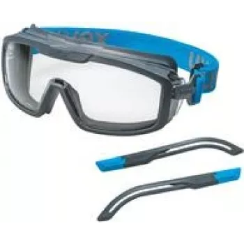 Okulary ochronne Uvex i-guard+kit Poliwęglan Niebieski Szary Transparentny