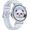 Smartwatch Huawei WATCH GT5 41mm z wyświetlaczem AMOLED 1,32 cala o rozdzielczości 466 x 466 pikseli. Pojemność baterii 323 mAh, waga tylko 35 g.