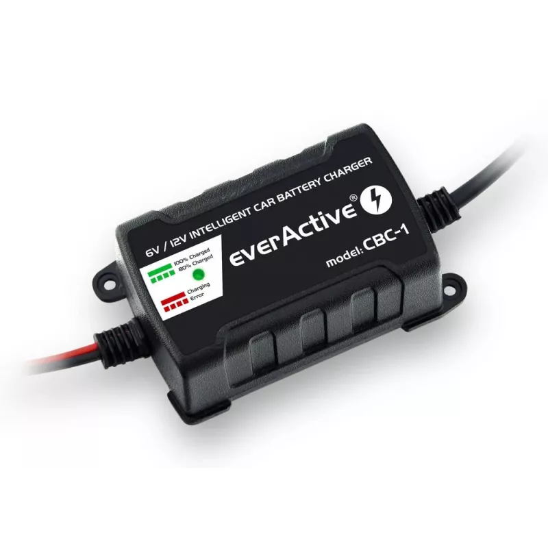 Ładowarka do akumulatorów samochodowych everActive CBC1 6V/12V