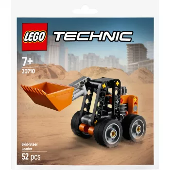 Klocki konstrukcyjne LEGO Technic Skid Steer Loader z ruchomymi ramionami i gąsienicami