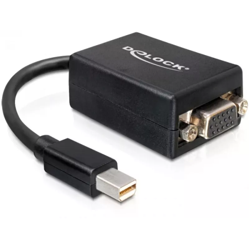 Adapter kabla wideo DeLOCK 65256 Mini DisplayPort do VGA