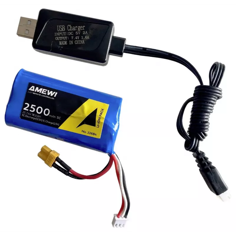 Amewi 22684 Wywrotka sterowana radiowo 1:14 Silnik elektryczny Li-Ion 2500mAh