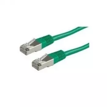 Value 21.99.0814 Zielony kabel krosowy Ethernet
