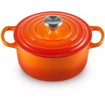 Le Creuset Signature Brytfanna okrągła 18 cm wulkaniczny