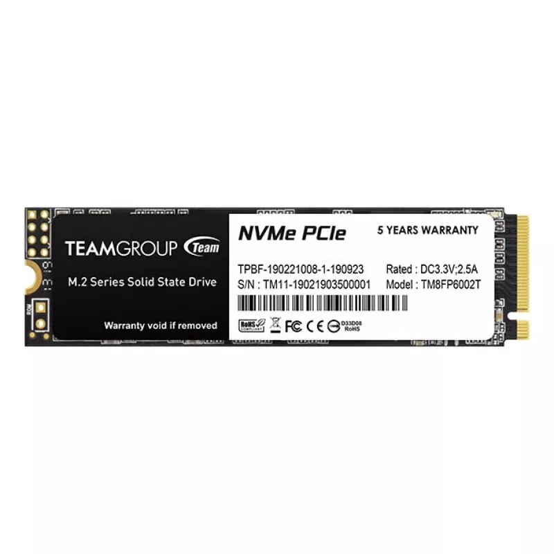 Team Group MP33 - SSD - 256 GB - Internal - M.2 2280 - PCIe 3.0 x4 (NVMe)