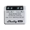 Inteligentny przełącznik Shelly PM Mini Gen3 1P bezprzewodowy 110-240V