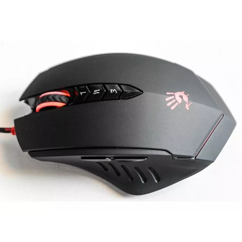 Mysz gamingowa A4Tech Bloody V8m — 3200 DPI, 8 przycisków, optyczna V-Track, USB Type-A, czarna