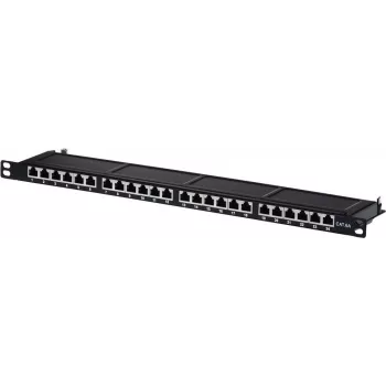 Patch Panel Helos 134334 0.5U Gigabit Ethernet Szary