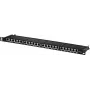 Patch Panel Helos 134334 0.5U Gigabit Ethernet Szary