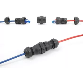Kabel sieciowy DeLOCK 67044 Cat 6a 10Gbps 1m