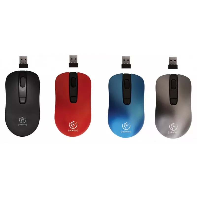 Optyczna mysz bezprzewodowa Rebeltec RBLMYS00058 USB