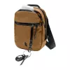 Torba podróżna Tomtoc Aviator-T37 z paskiem na ramię, tkanina X-Pac, brązowa