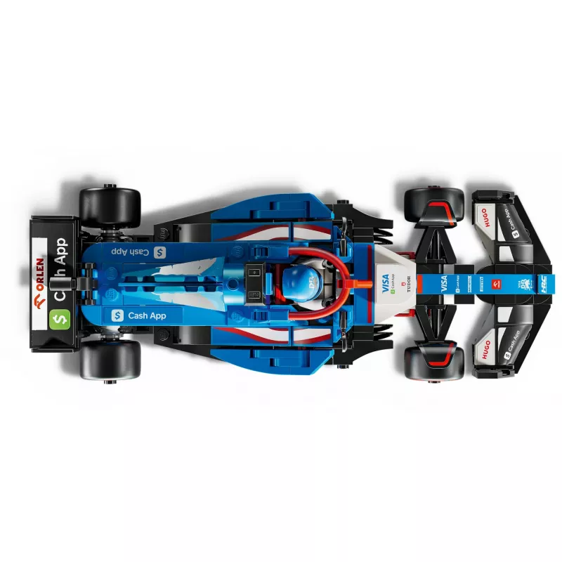 Klocki konstrukcyjne LEGO Speed Champions model samochodu wyścigowego F1 77246 — 248 elementów, 1 minifigurka, wiek 10+