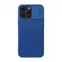 Etui ochronne Nillkin CamShield Pro do iPhone 16 Pro Max, niebieskie, przesuwna osłona aparatu