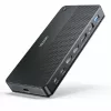 Stacja dokująca UNITEK D1103A01 USB4 przewodowa czarna 100W Power Delivery