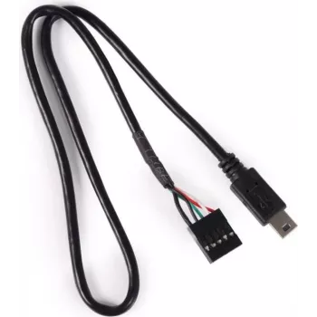 Alphacool 18171 Mini-USB do Mainboard 5-Pin Cable 0,4 m Czarny