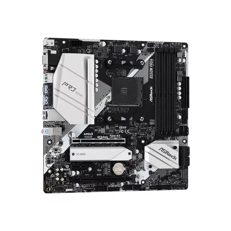 ASRock B550M Pro4 AM4 Micro-ATX Motherboard