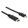 Kabel USB DeLOCK 0,5 m USB2.0-C do Micro-USB B czarny