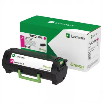 Lexmark 78C2UME Toner-kit magenta Ultra High-Capacity Contract. 7K Pag