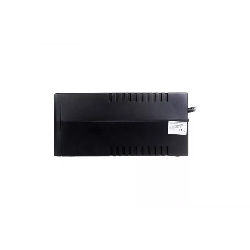 DIGITUS Line-Interactive UPS, 800VA/480W 12V/9Ah X1 Battery,2x CEE 7/7 Outlet,RJ-11,LCD (DN-170064-LCD)