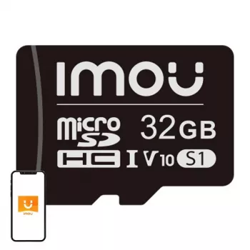 MicroSD memory card IMOU ST2-32-S1 32 GB — Class 10, 95 MB/s read, 25 MB/s write, U1/V10