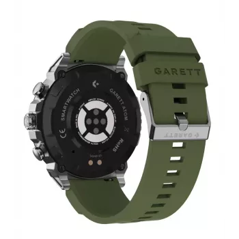 Smartwatch Garett Atom srebrny Steel