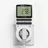 Elektroniczny timer QOLTEC PC0628 z wyświetlaczem LCD, odliczanie 24-godzinne