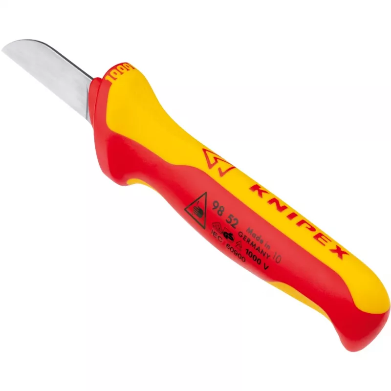 Knipex VDE Kabelmesser 180 mm mit - Schutzkappe