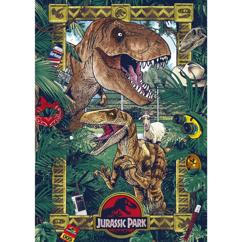 Puzzle Schmidt Spiele Jurassic Park – Wiek Dinozaurów, 1000 elementów, 58579