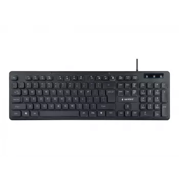 Klawiatura multimedialna USB ENG/CZARNA KB-UML-02 GEMBIRD