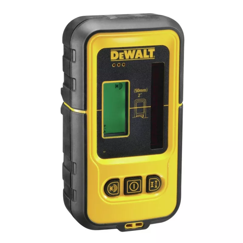 Poziomica liniowa DeWalt DE0892G-XJ, laser zielony 510 nm, maks. zasięg 50 m, bateria 9V, mocowanie na statywie