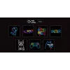 MANTA SNL68MT Neon Lights Dog dekoracyjny neon w stylu buldoga francuskiego