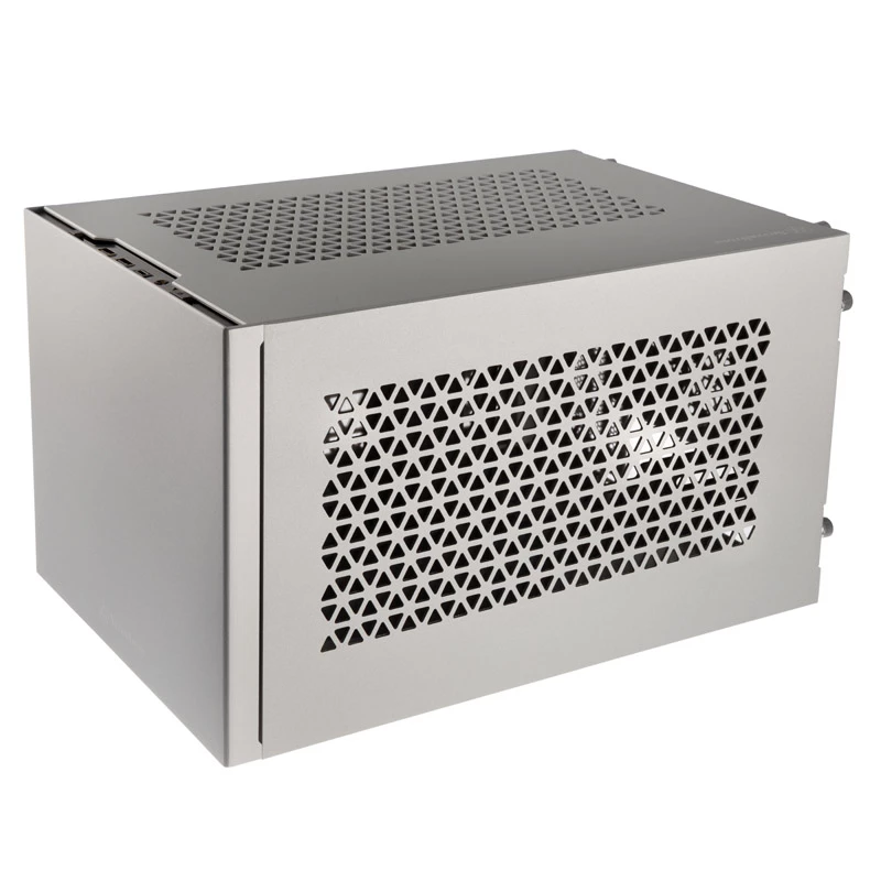 Obudowa Mini-ITX SILVERSTONE SST-SG15S, kompaktowa aluminiowa obudowa srebrna