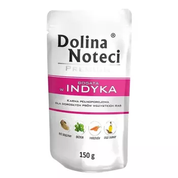 Dolina Noteci mokra karma dla psów z indykiem dla dorosłych 150 g