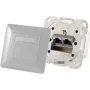 Gniazdo natynkowe 2 x RJ-45 ShiverPeaks 74280-PW — Cat6a, 500 MHz, perłowa biel, obudowa metalowa