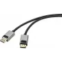 SpeaKa Professional Przewód połączeniowy DisplayPort DisplayPort [1x wtyk DisplayPort - 1x wtyk DisplayPort] 2.00 m Czarny (SP-9510456)
