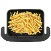 ProfiCook PC-FR 1313 H podwójna frytkownica beztłuszczowa, 10 L, 2400 W, czarno-stalowa nierdzewna