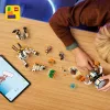 Zestaw LEGO Horizon Adventures 77037 – Aloy i Varl kontra Shell-Walker i Sawtooth, 768 elementów, 2 minifigurki