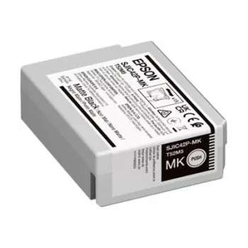 Epson SJIC42P-MK wkład atramentowy 1 szt. Oryginalny Czarny matowy