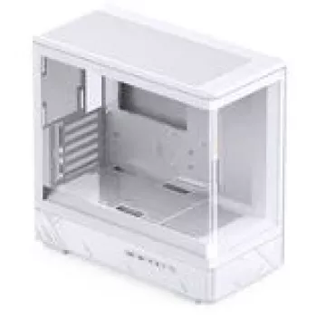 Jonsbo D200 biała obudowa midi tower mATX ze szkłem hartowanym i wyświetlaczem Mini Temp