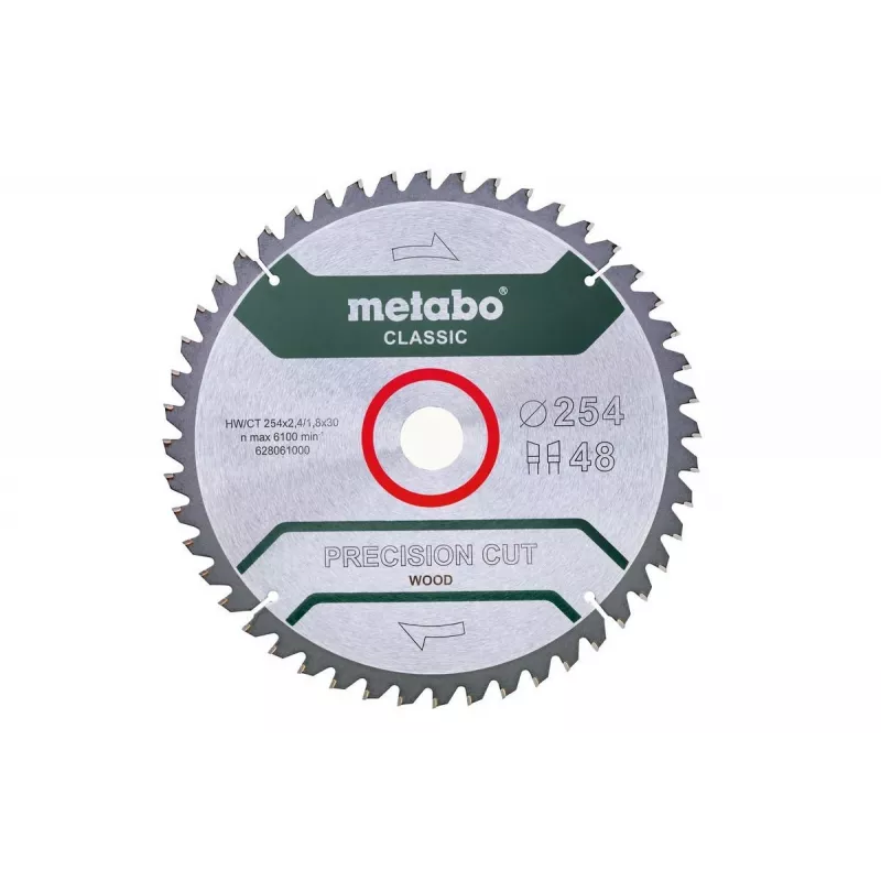 Tarcza do piły tarczowej Metabo 628061000 25,4 cm