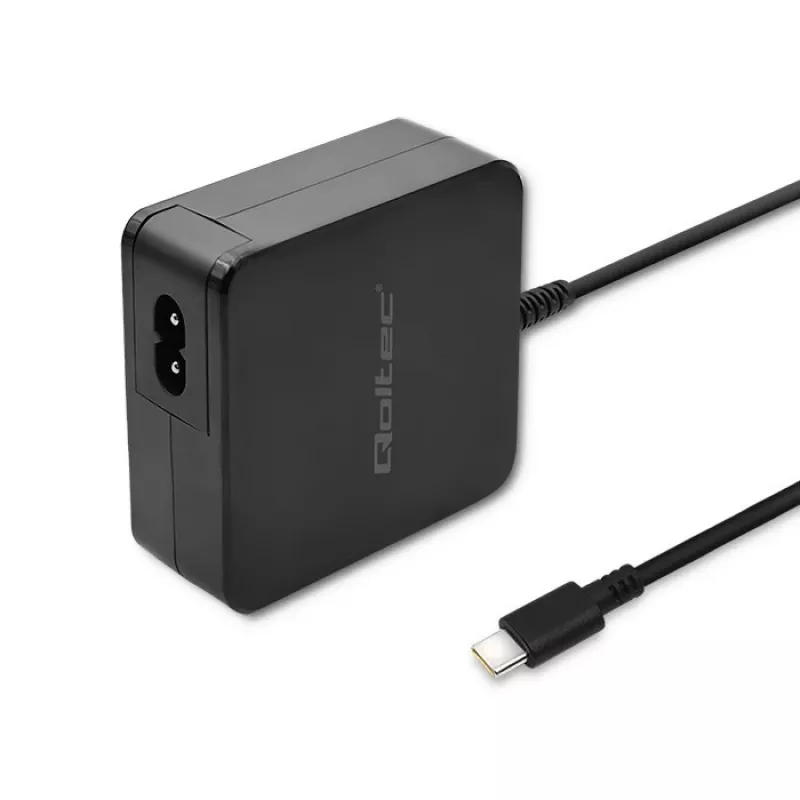 Qoltec 51027 Ładowarka | 65W | 5-20,3V | 2-3,25A | USB typu C | PD