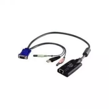 ATEN USB - VGA do Cat5e/6 adapter kablowya KVM (Moduł CPU), z Audio i Obsługą Virtual Media