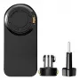 Uchwyt na plecak Puluz PU1055B do kamer sportowych — kompatybilny z Osmo Action 5, Pro Insta360, Ace Pro 2 — czarny