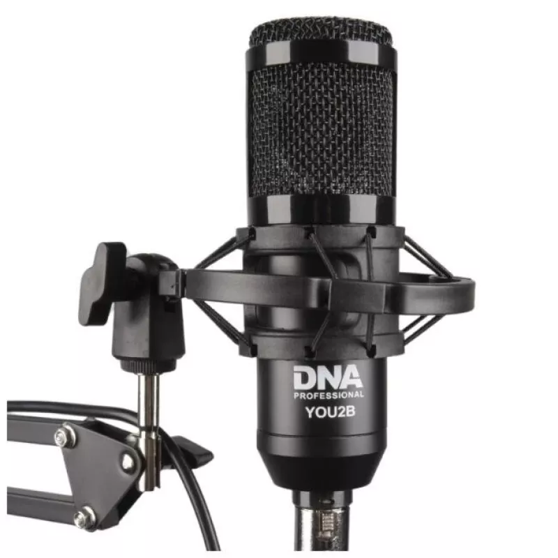 Zestaw mikrofonowy Bitmat DNA YOU2B — mikrofon, interfejs audio, statyw i kable