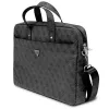 Torba na laptop GUESS GUCB15P4TK 16 cali czarny Saffiano z logo 4G Triangle