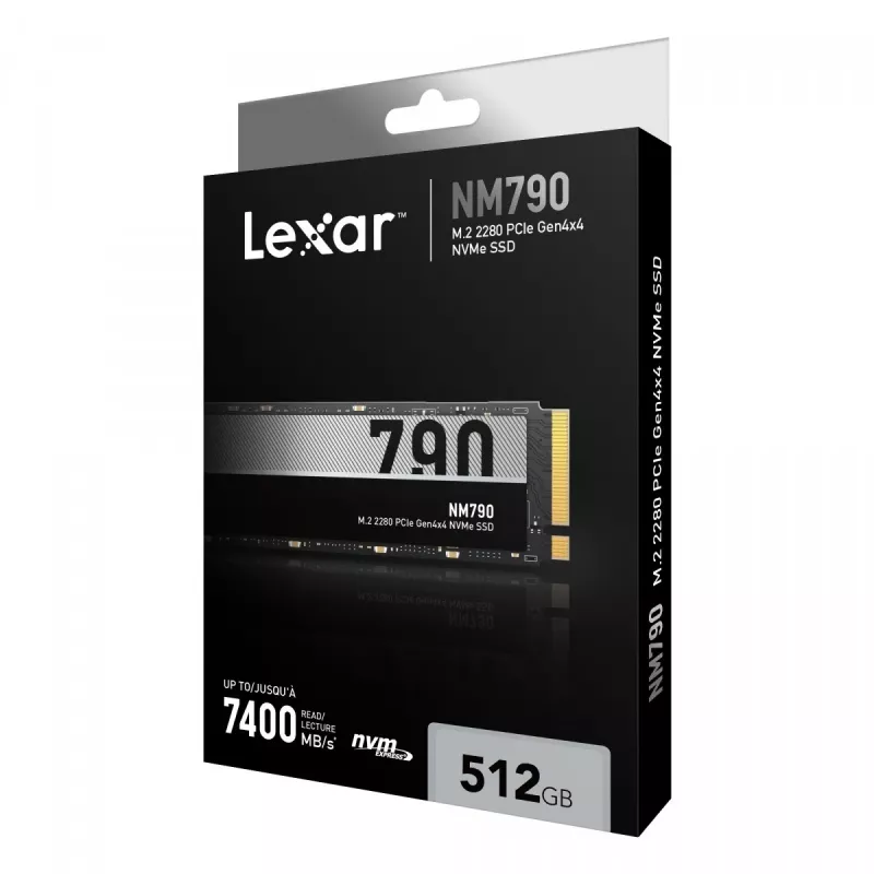 Lexar NM790 M.2 512 GB PCI Express 4.0 SLC NVMe